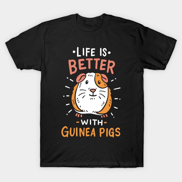 Guinea Pig T-Shirt by KAWAIITEE